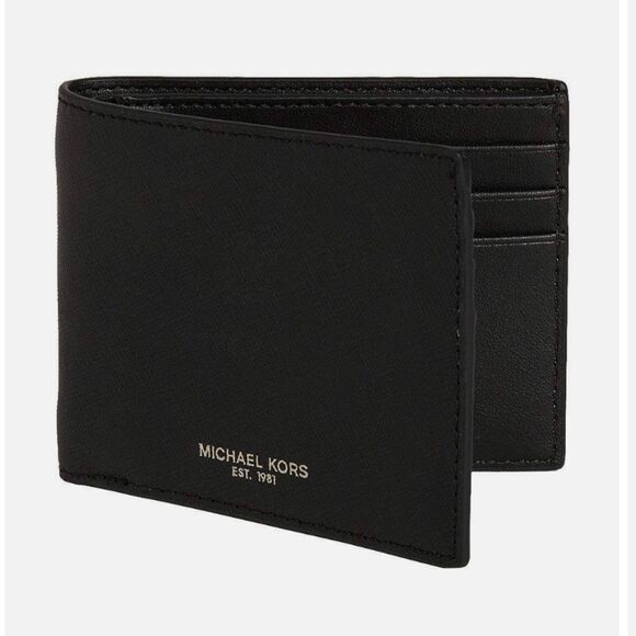 Michael Kors Andy Leather Slim Billfold - Picture 2 of 9